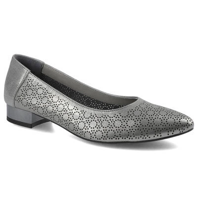 Baleríny Exquisite - 1179/2 Szary Grid