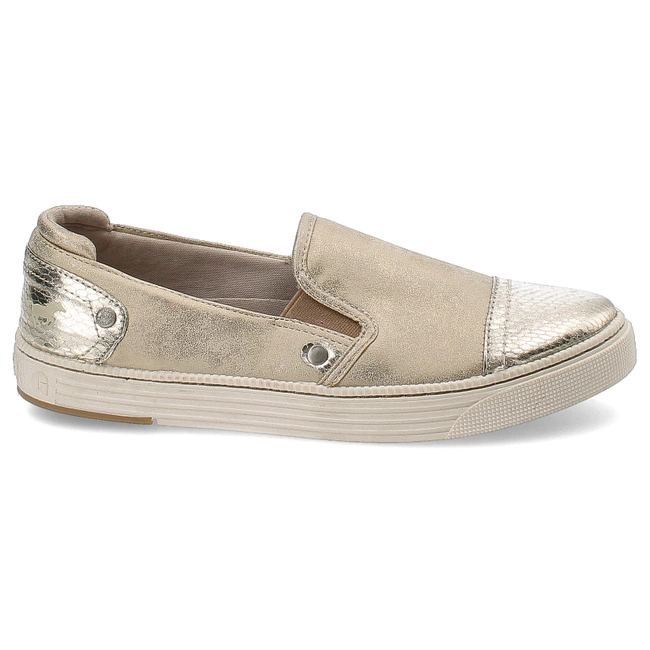 Plátenky Mustang - 40C0051 Złoty