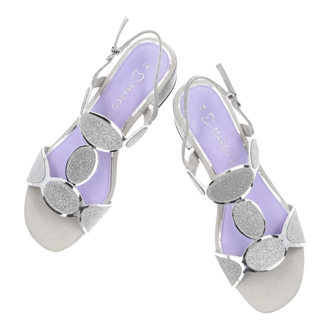 Sandále MARCO TOZZI - 2-28231-44 941 Silver