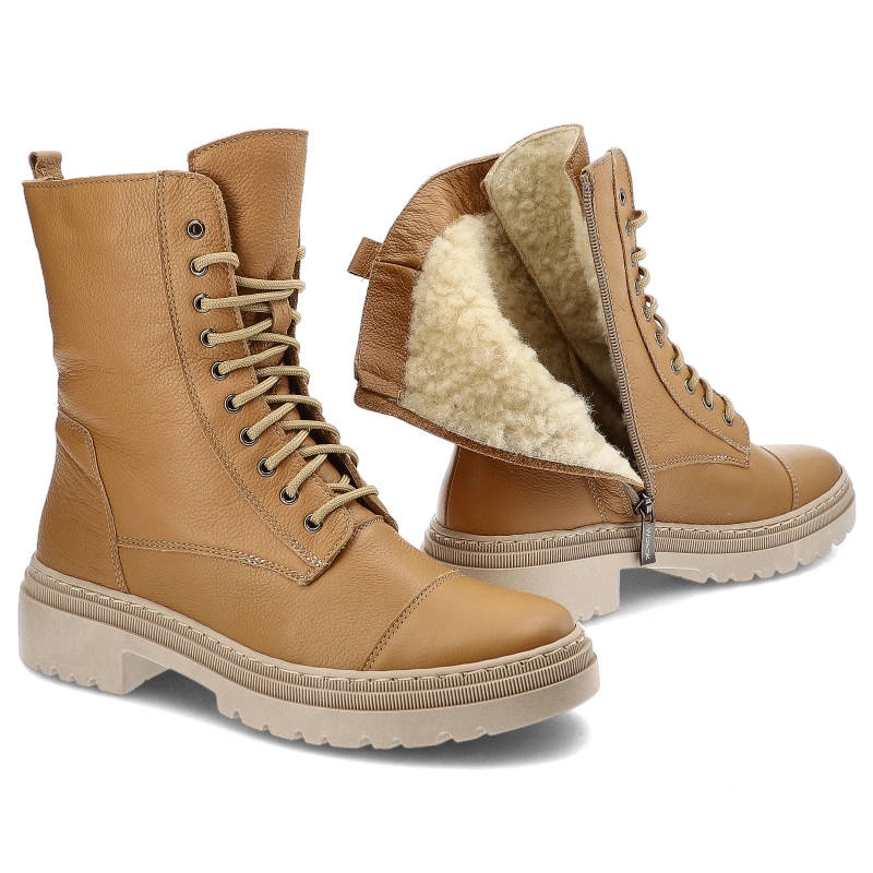 Členkové Topánky Wasak - 0640 Safari Groszek