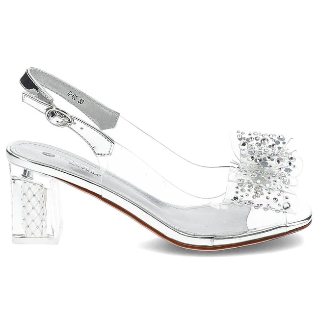 Sandále Sca'viola - G-60 Silver
