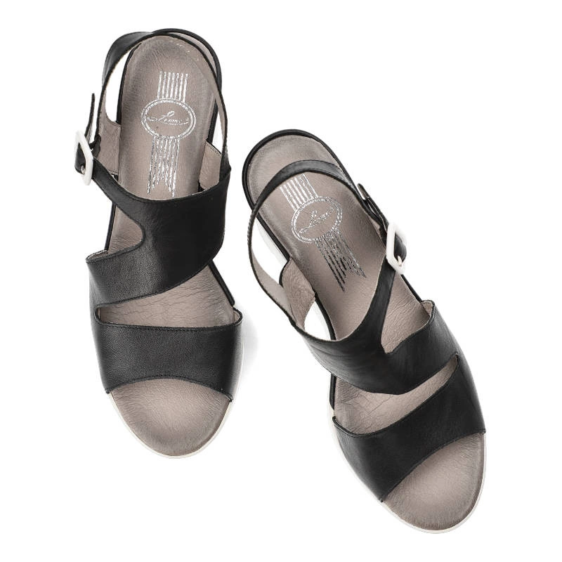 Sandále Lemar - 40002 Czarny