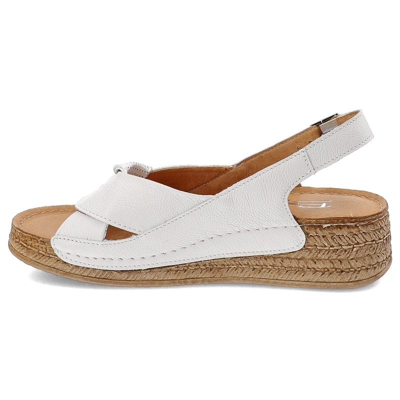 Sandále Pollonus - 5-1641-006 Biały Verona