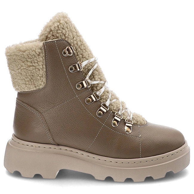 Členkové Topánky Kampa - Z538 Beż Capuccino 651/650