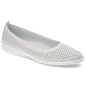 Baleríny Pollonus - 5-1499-006 Biały Verona