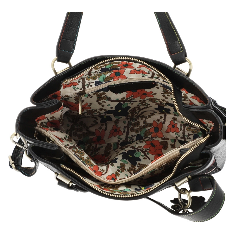 Kabelka LAURA VITA - Aurea 03 ZC231204-B Noir