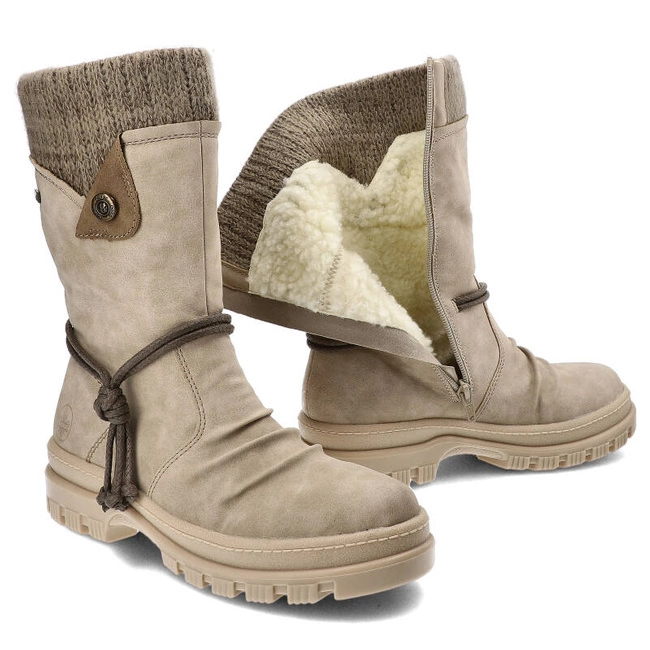 Snehule Rieker - X8283-60 Beige