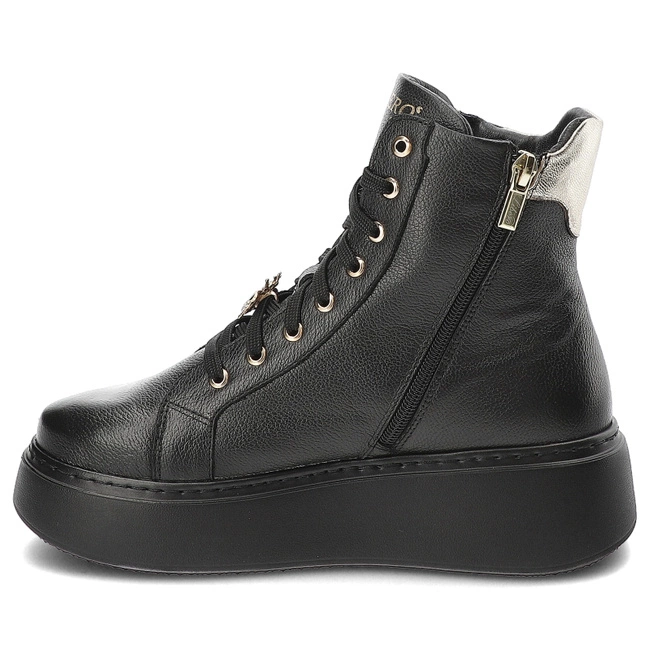 Tenisky Libero - 5000 Czarny/Złoty 450/111