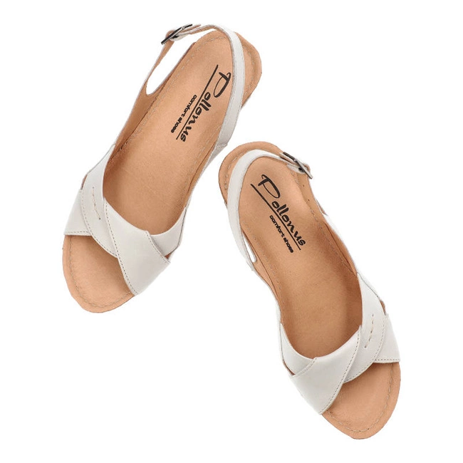 Sandále Pollonus - 5-0691-001 Avorio