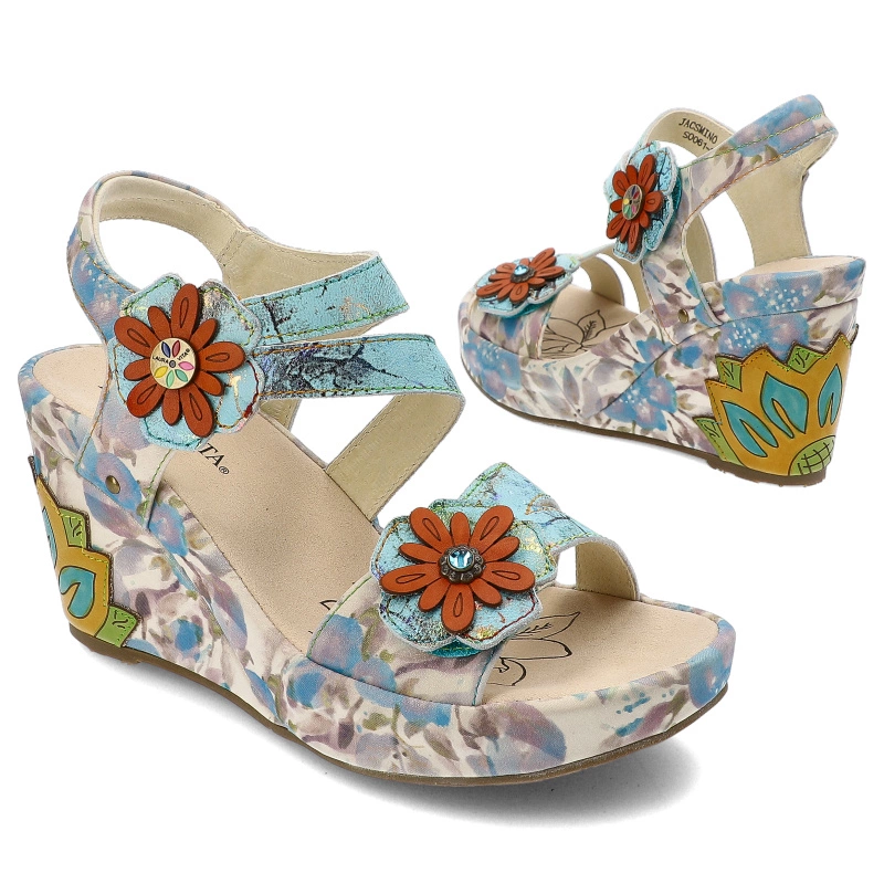 Sandále Laura Vita - Jacsmino 23 SO061-23C Ciel