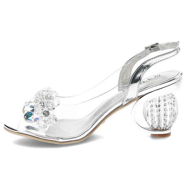 Sandále Sca'viola - H-05 Silver