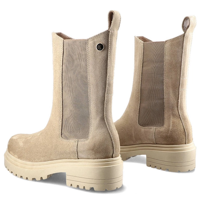 Členkové Topánky Carinii - B5952/N_-O17-000-000-E23 Beż