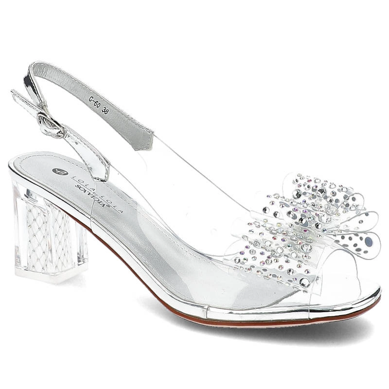 Sandále Sca'viola - G-60 Silver