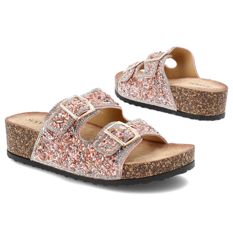 Šľapky SCA'VIOLA - L-46 Pink