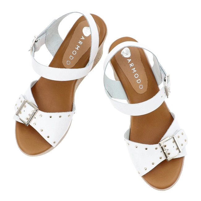 Sandále ARMODO - 1906 Biały 109