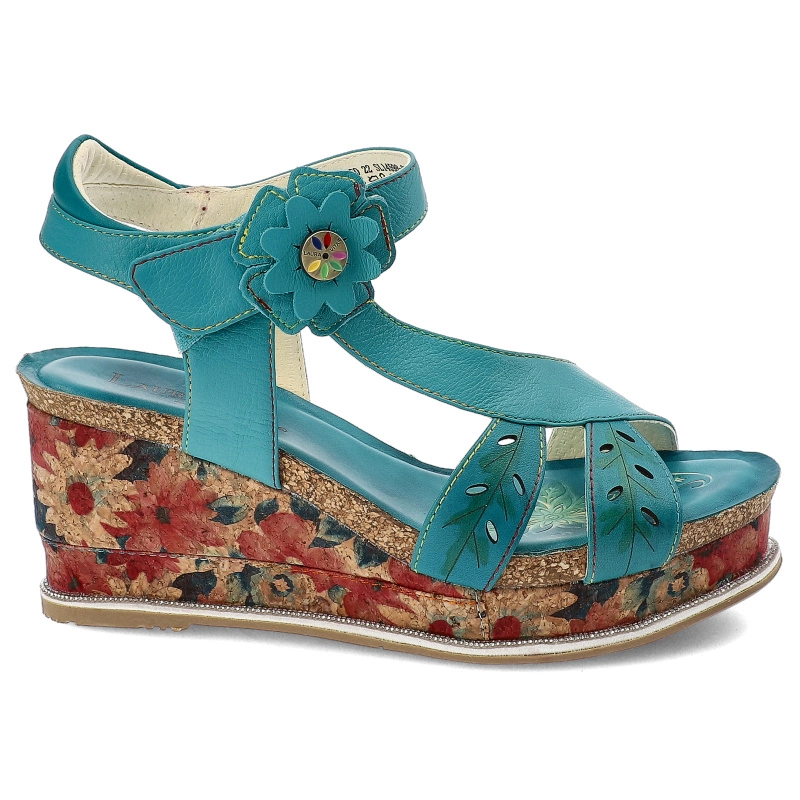 Sandále Laura Vita - Hacdeo 22  SL14598-22 Turquoise