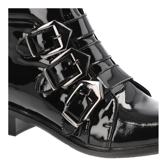 Členkové Topánky Carinii - B5202-037-000-POL-C58 Czarny