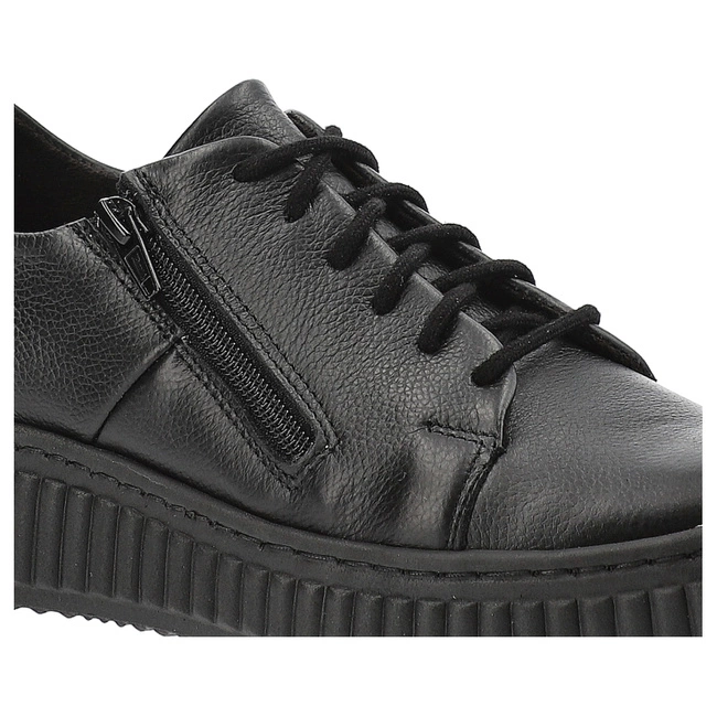 Tenisky Wasak - 602M Czarny Groszek