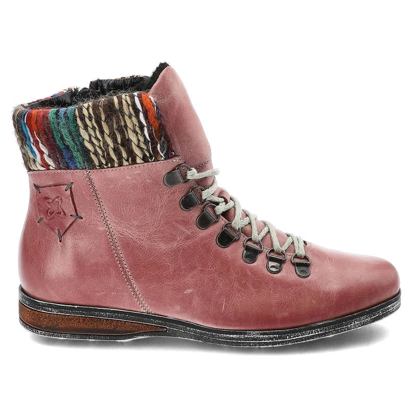 Šnúrovacie Členkové Topánky Maciejka - 03276-15/00-3 Różowy