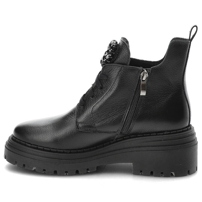 Členkové Topánky Armodo - 03723 Czarny