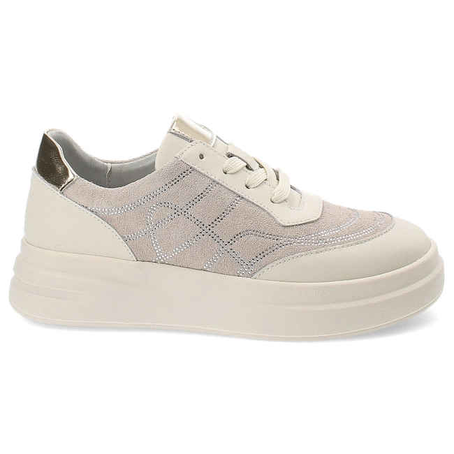 Tenisky Artiker - 54C1881 Beż/Złoty