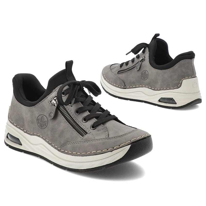 Poltopánky RIEKER - 44567-42 Grey
