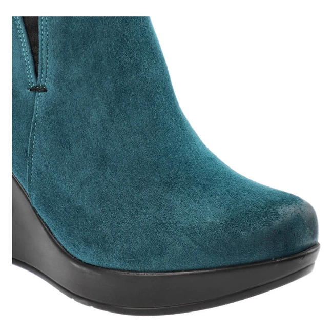 Členkové Topánky Karino - 0977/058-F Niebieski/Zamsz