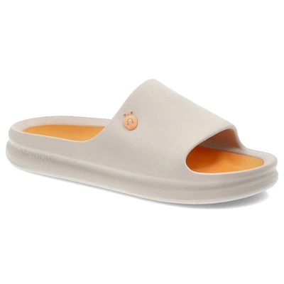 Šľapky HOT POTATOES - Gill 75545 Beige