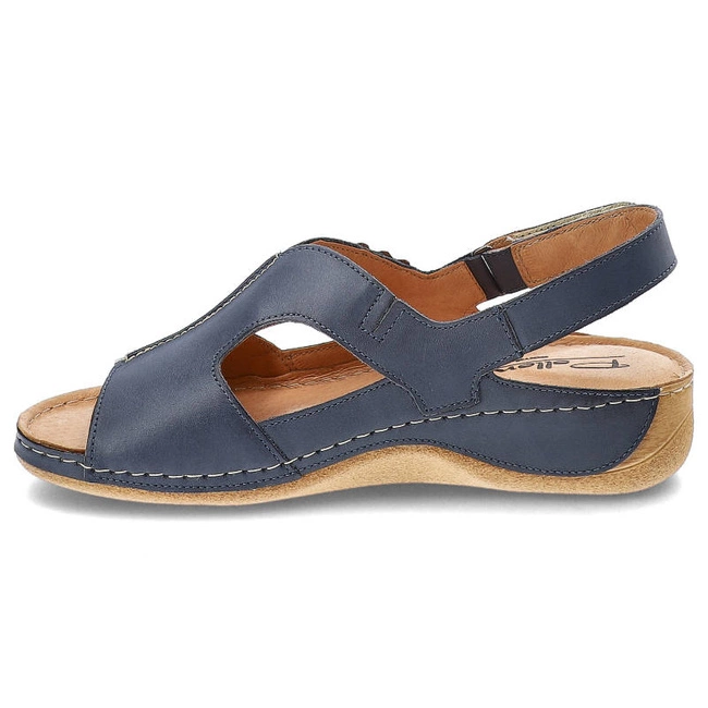 Sandále Pollonus - 5-0774-071 Niebieski+Rudy