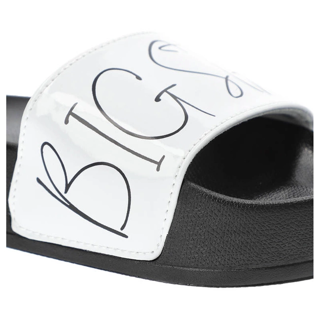 Šľapky Big Star - JJ274A275 Czarny/Biały