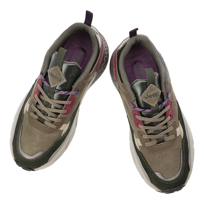 Tenisky JEEP - Groove JL52520A 282 Forest Green