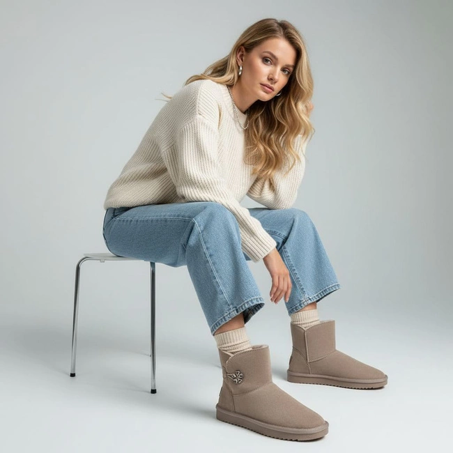 Snehule Marco Tozzi - 2-26483-41 341 Taupe