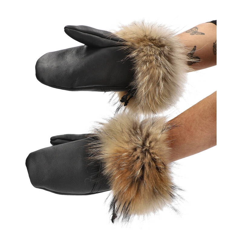 Rukavice Luka-Pelli - FOX R03-2 Z Naturalnym Futrem Z Lisa