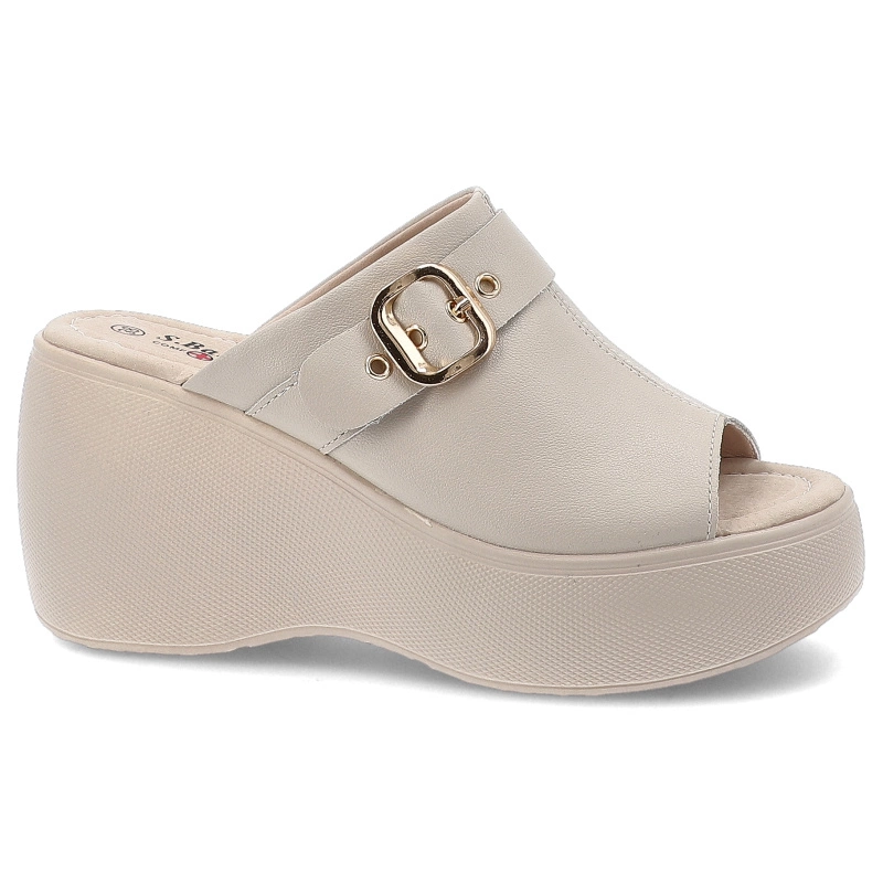 Šľapky S.BARSKI - LR51-542 Beige