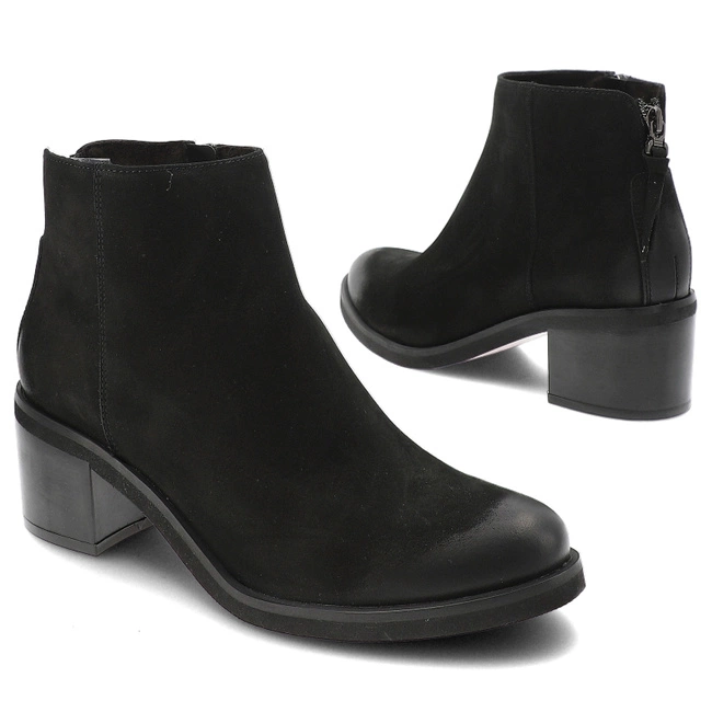 Členkové Topánky Nessi - 18447 Czarny 9