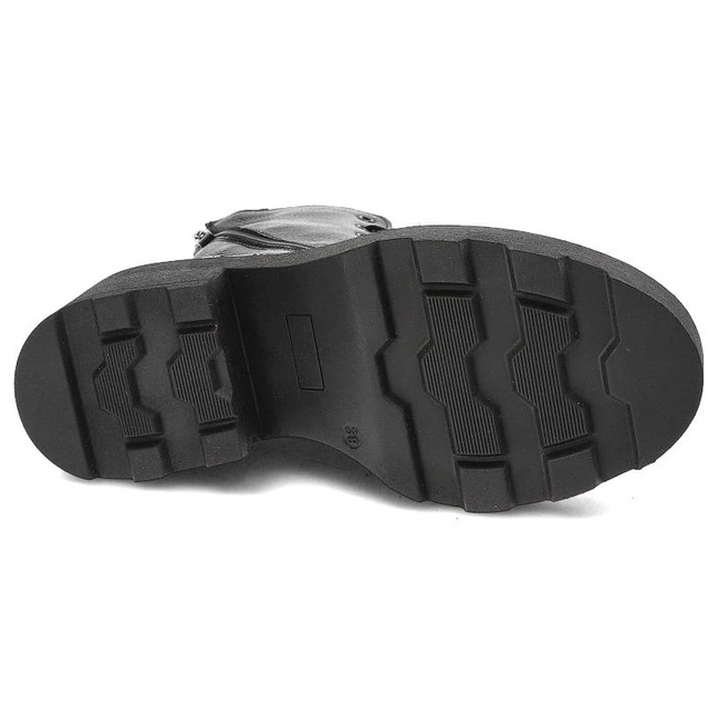 Členkové Topánky Simen - 4366A Faeda Czarna