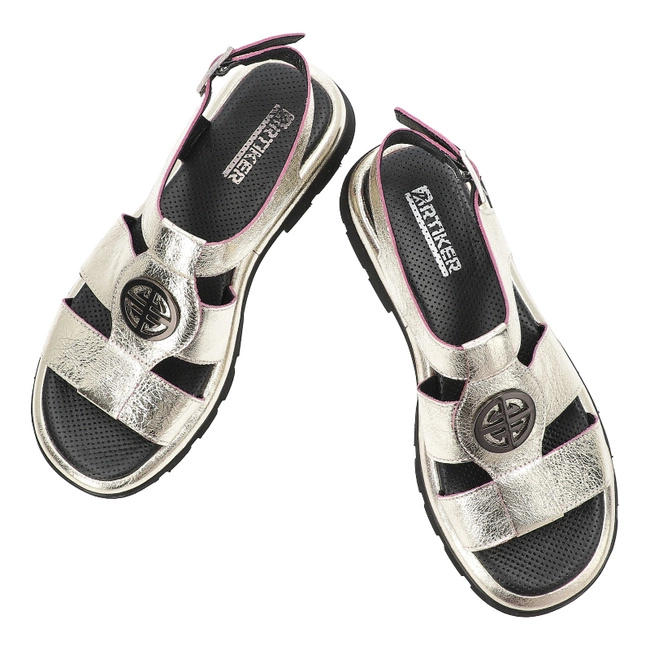 Sandále ARTIKER - 56C0689 Złoty