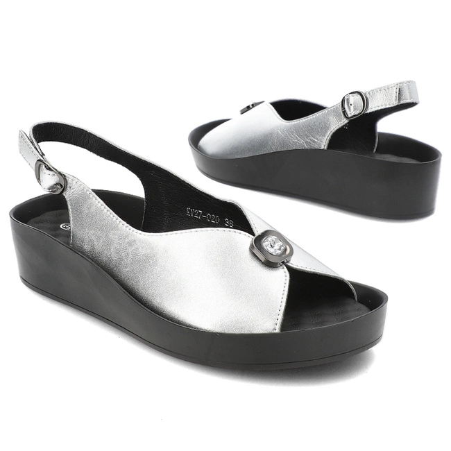 Sandále S.Barski - KV27-020 Silver