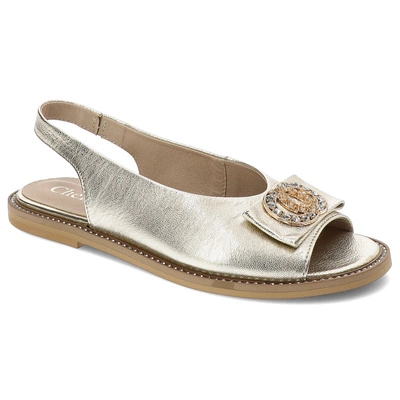 Sandále Chebello - 4424_-046-000-PSK-S130 Złoty