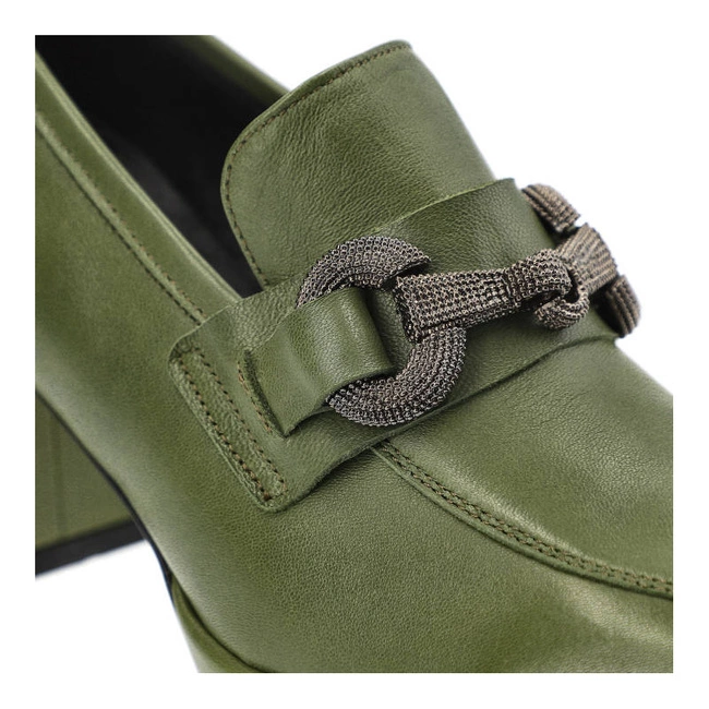 Poltopánky Karino - 4708/026-P Zielona/Lico