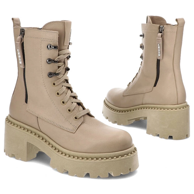 Členkové Topánky Nessi - 23533 Beż 122