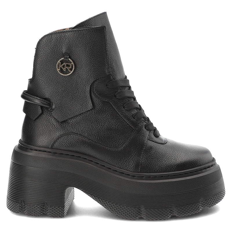 Členkové Topánky Karino - 5514/126-F Czarny/Lico Groszek