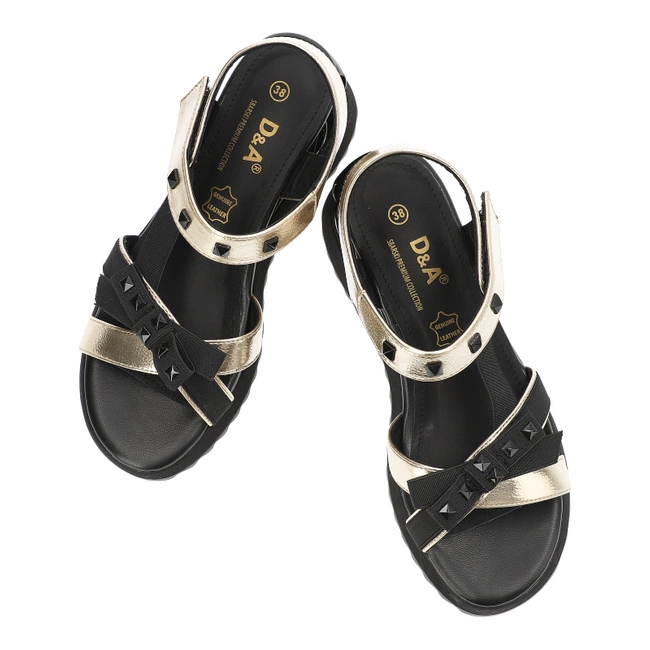 Sandále S.Barski - CR956 L.Gold