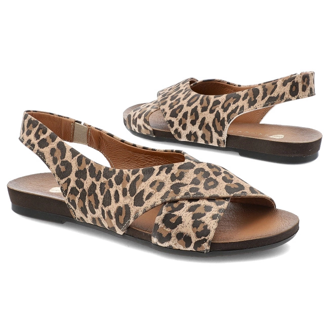 Sandále ARMODO - 40407 Lampart Beż