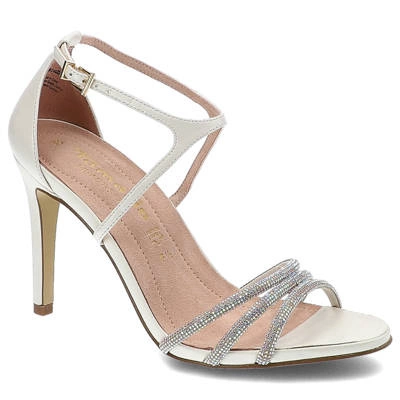 Sandále Tamaris - 1-28320-28 180 White Crystal