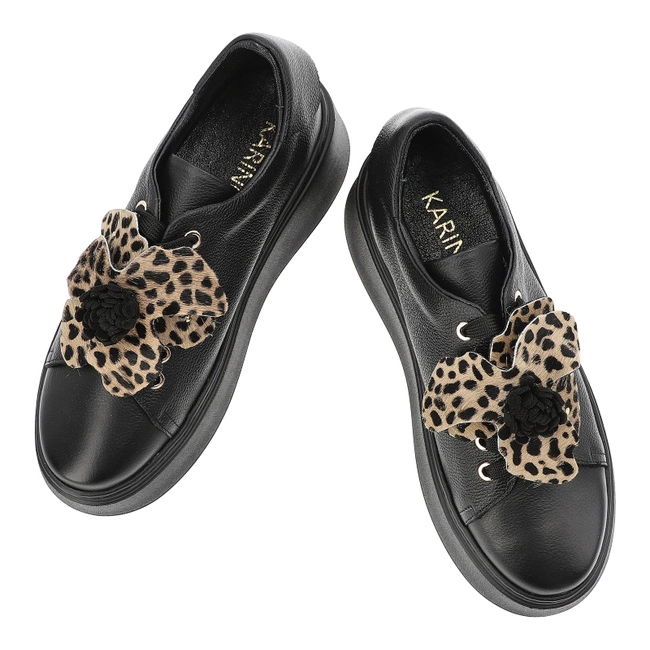 Tenisky KARINO - 5764/126-P Czarny/Lico