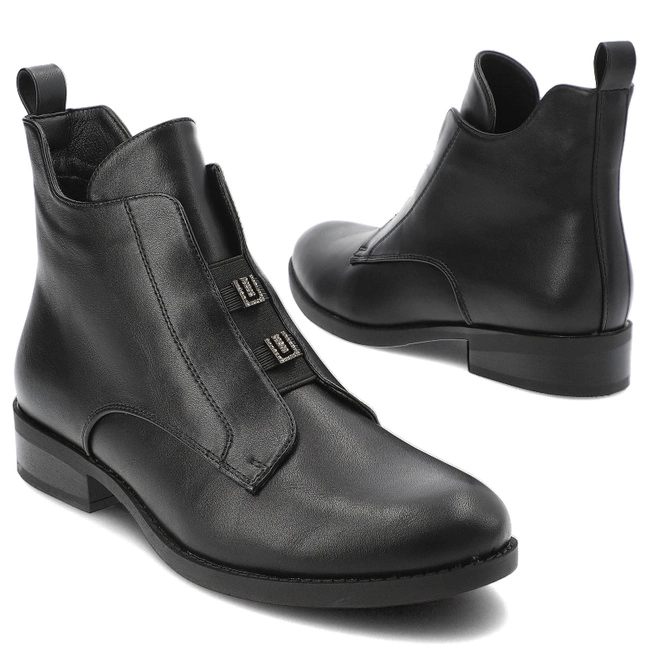 Členkové Topánky S.Barski - HY42-716 Black