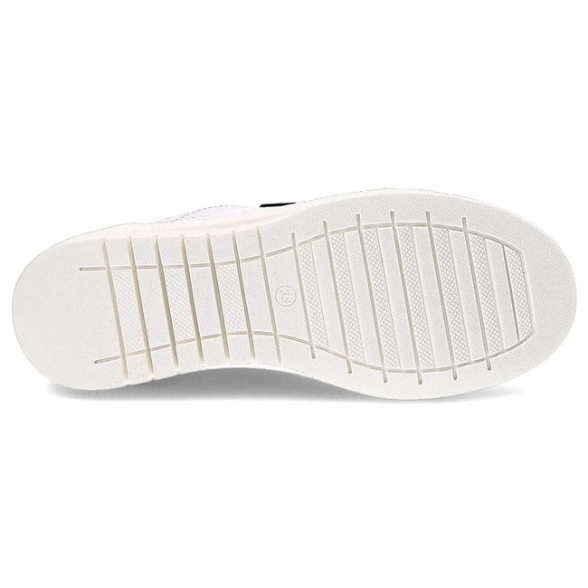 Poltopánky Pollonus - 5-1163-006 Biały Floter + Kwiaty 334