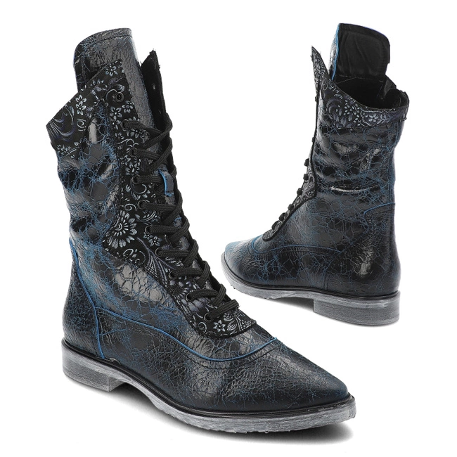 Členkové Topánky Armodo - 7149A Niebieski