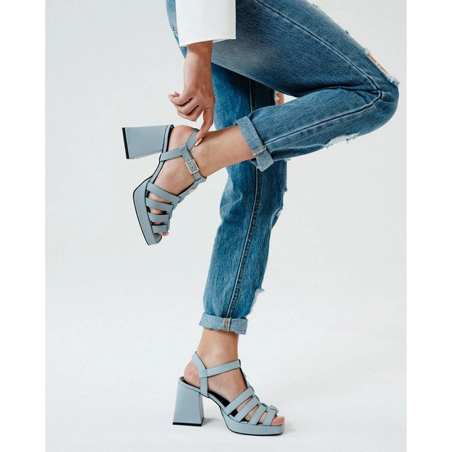 Sandále Karino - 4550/058-P Niebieski/Lico